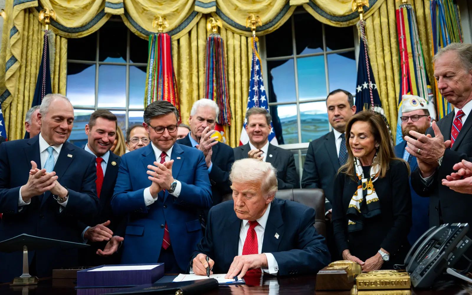 Trump signs bill to end record-breaking US shutdown