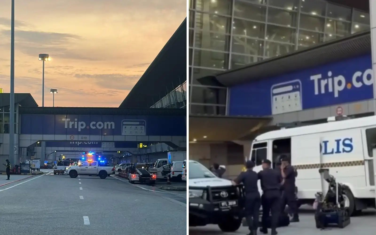 Tiada motif jenayah di sebalik ‘lawak’ bom di KLIA, kata polis