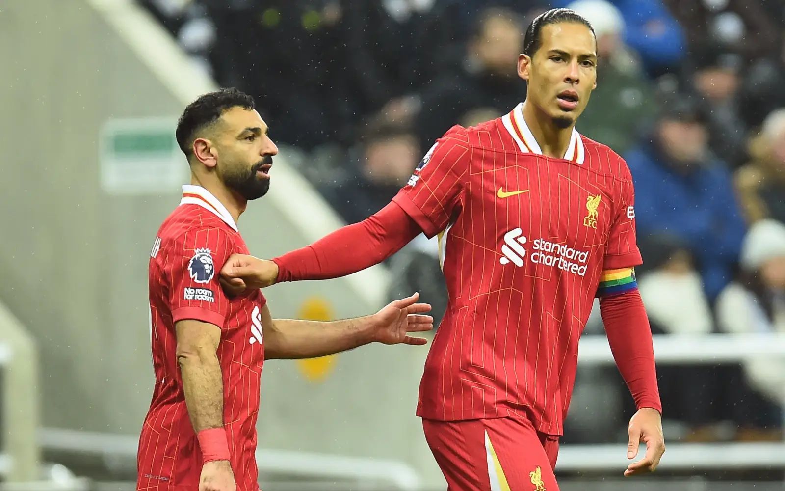 Salah does not have ‘unlimited credit’ at Liverpool, says Van Dijk