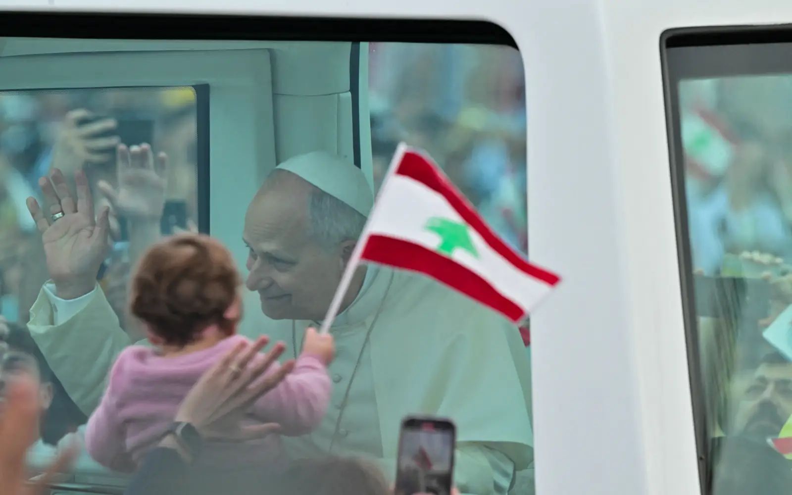 Pope Leo holds Beirut mass, visits port blast site