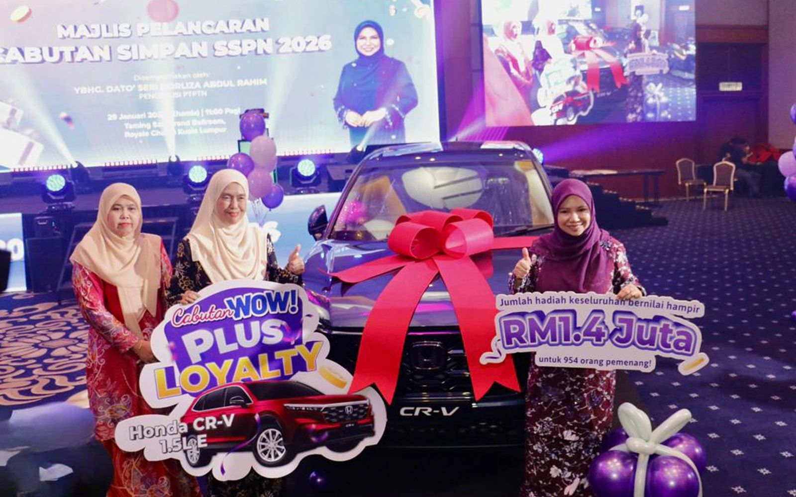 Kempen Cabutan Simpan SSPN kembali dengan hadiah RM1.4 juta