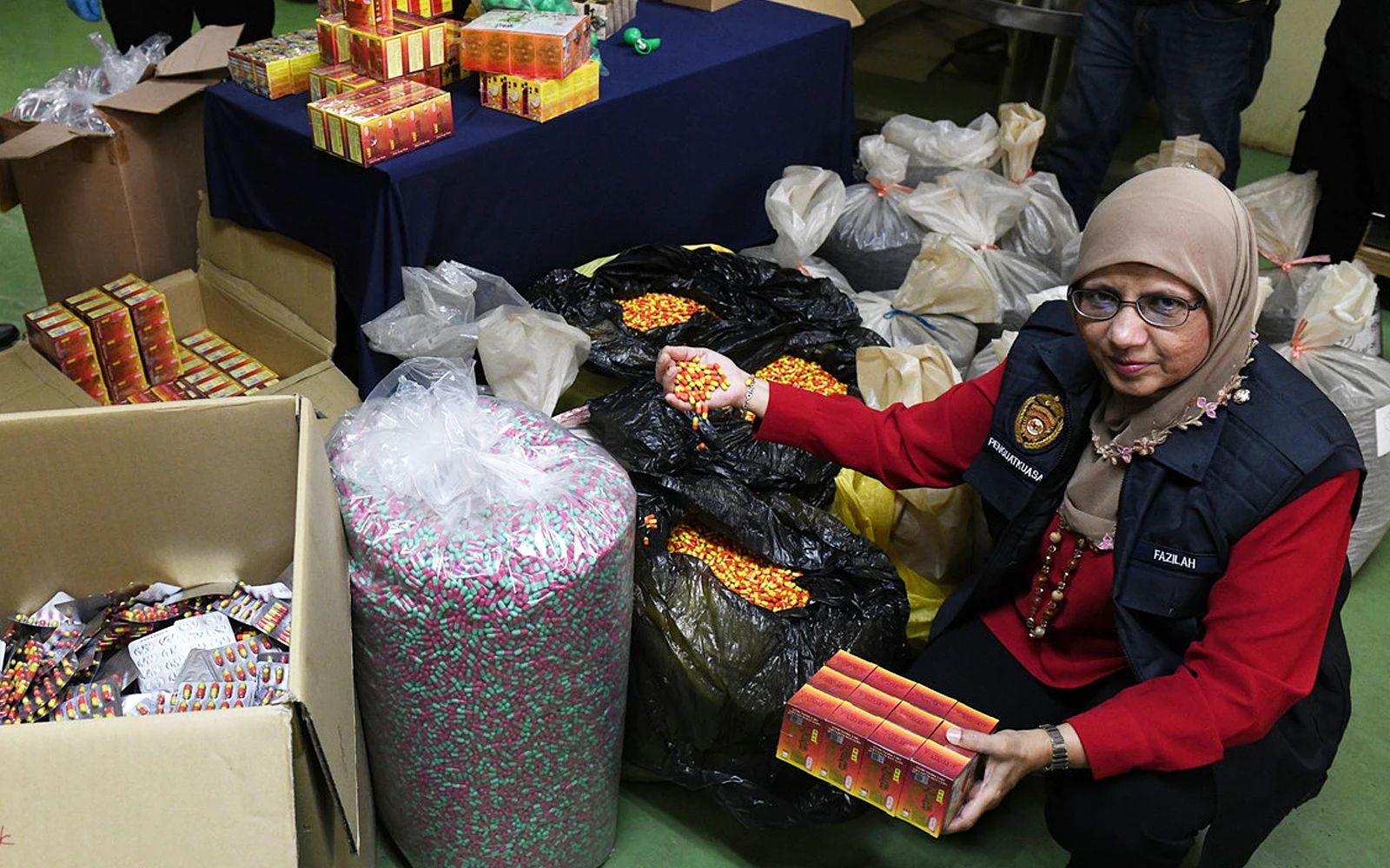 Ubat tak berdaftar RM24 juta dirampas