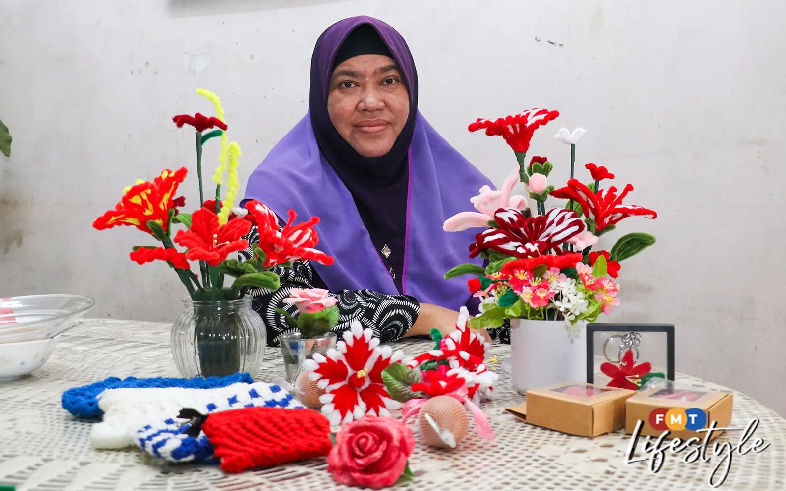 Sofiah crafts a blooming business from home