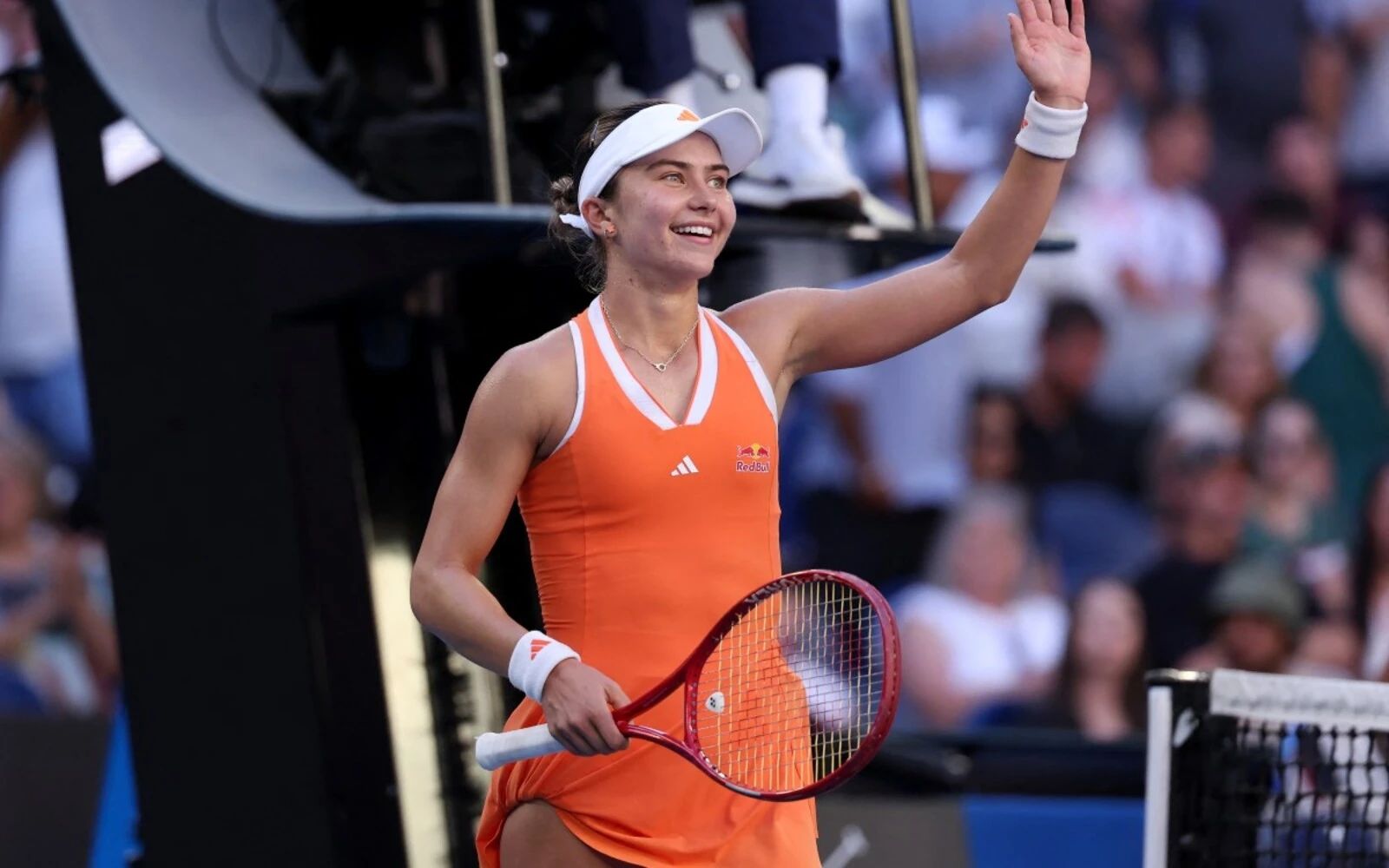 Teenager Jovic dumps seventh seed Paolini out of Australian Open