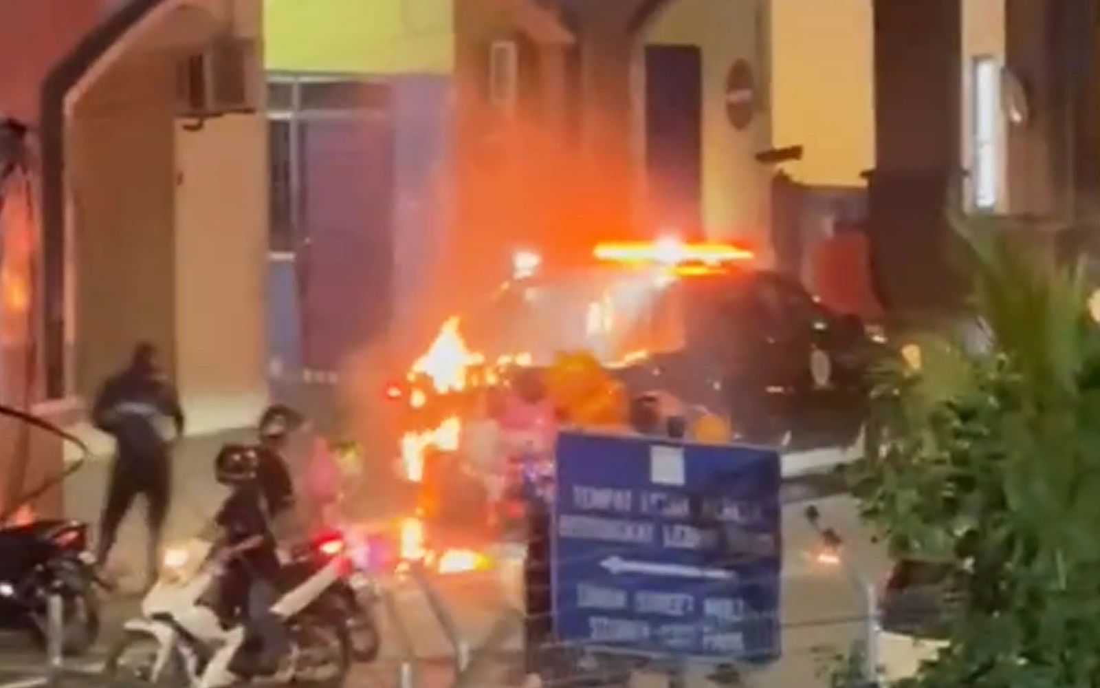 MBPP officers injured after confiscated balloons explode