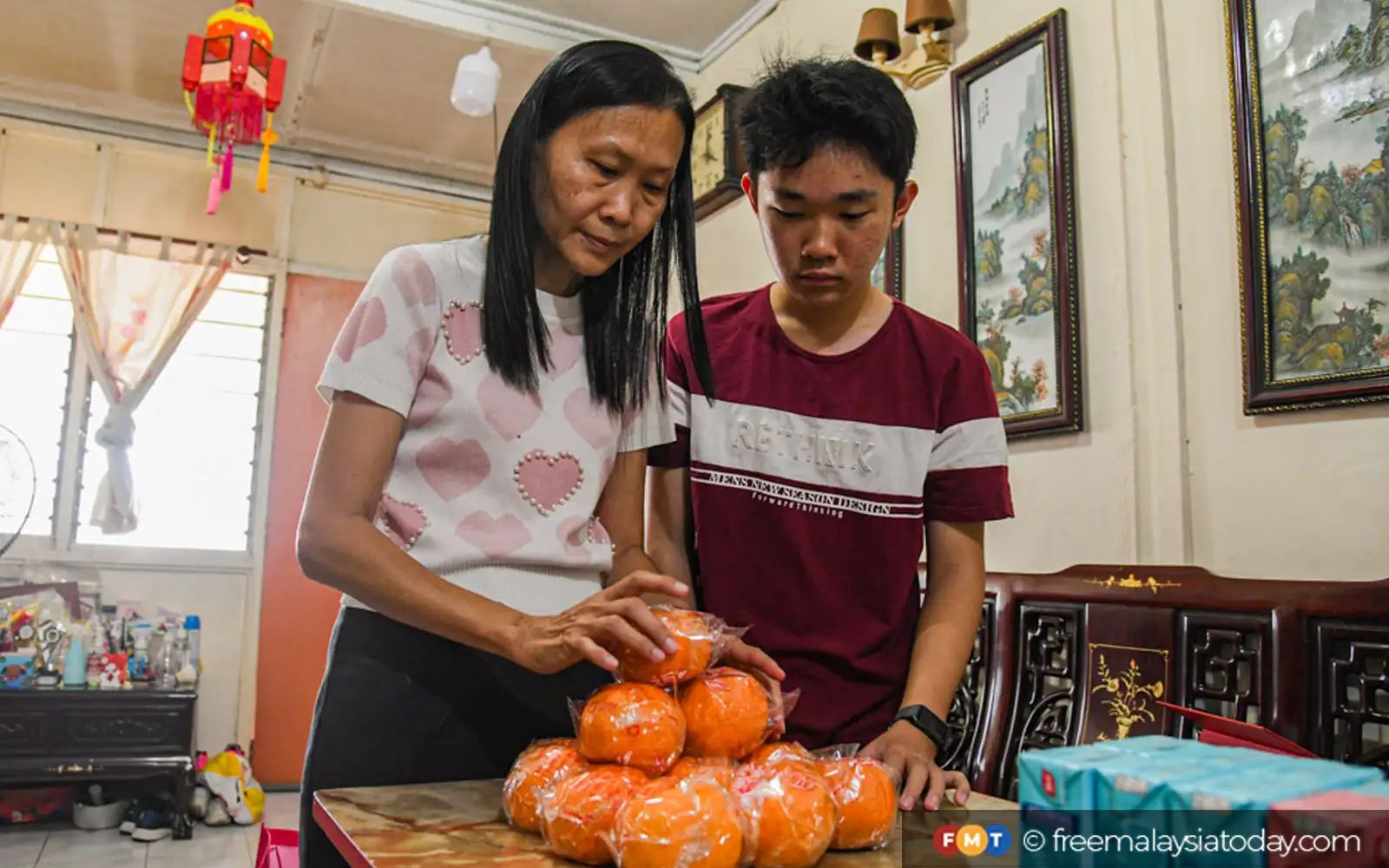 In ebony and ivory, widow finds hope and a lifeline for her children