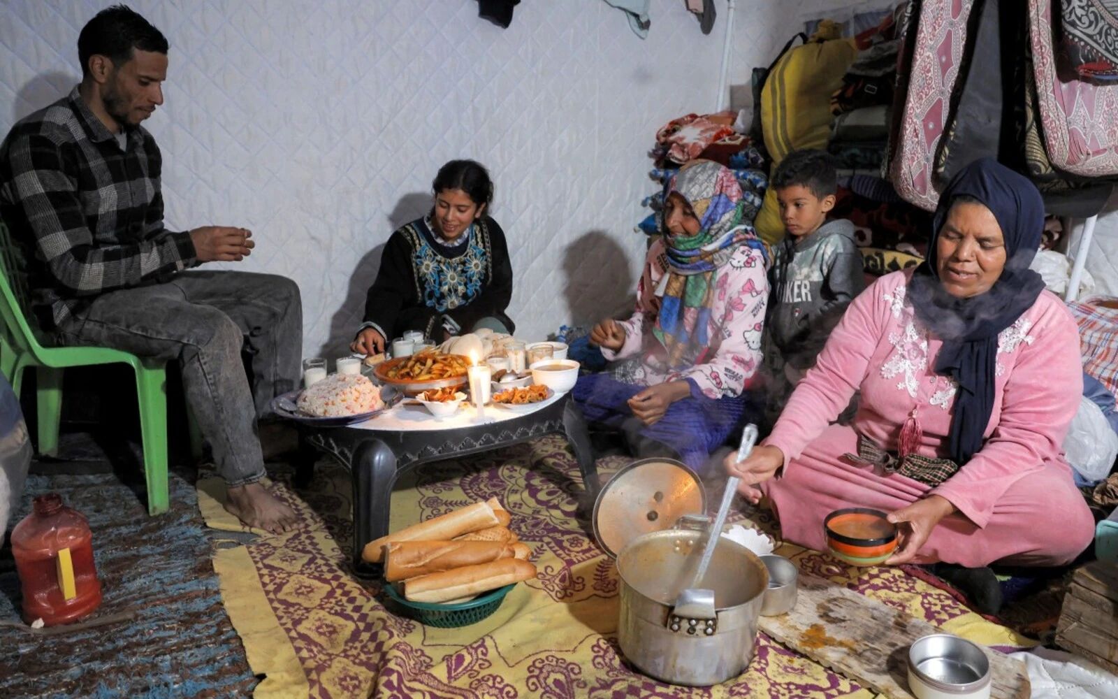 Morocco’s flood evacuees mark muted Ramadan away from home