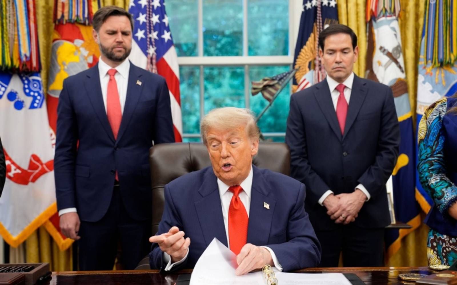 Marco Rubio, Trump, Vance