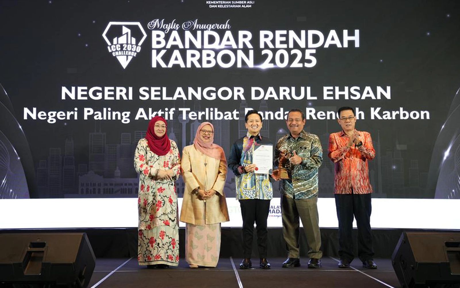 Kerajaan komited sedia 200 zon rendah karbon menjelang 2030