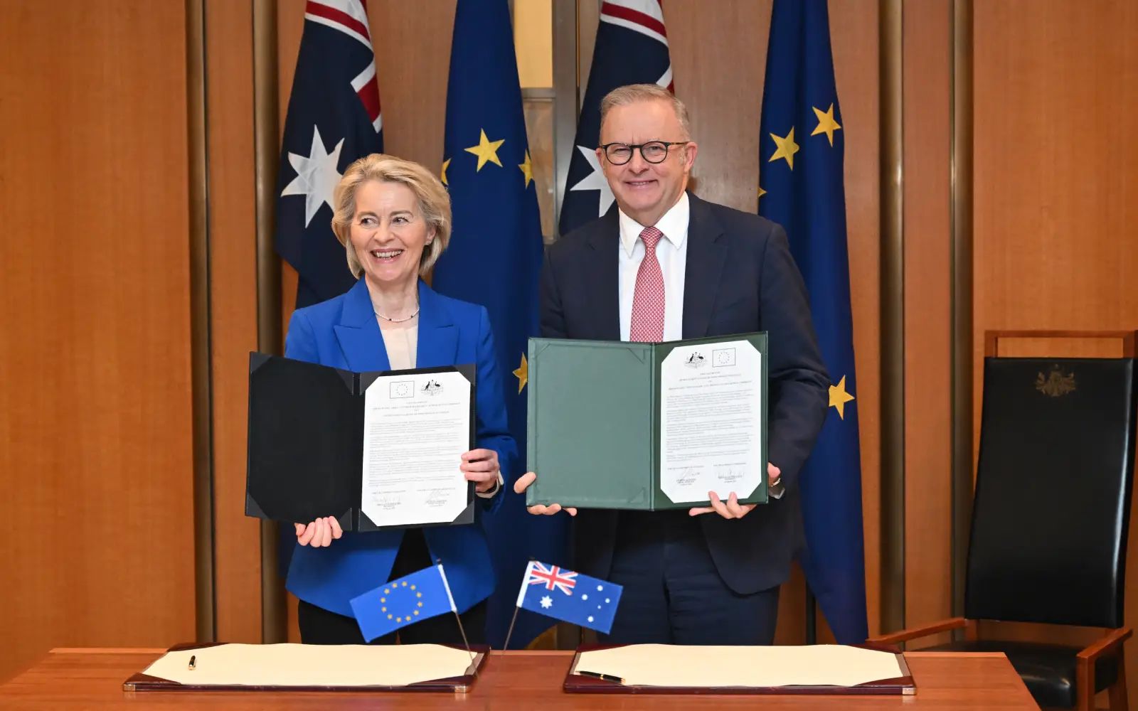 Australia, EU agree sweeping new trade pact