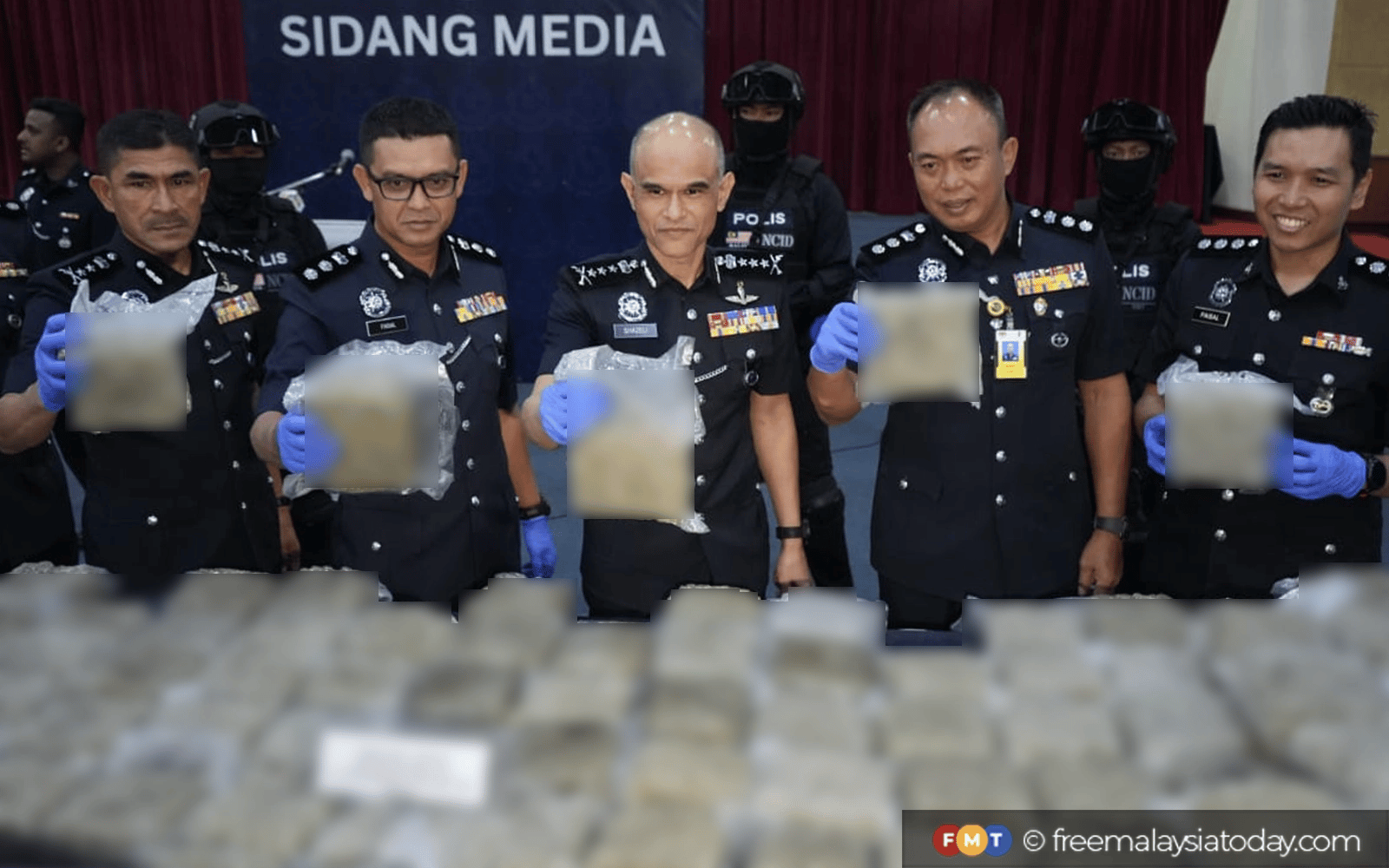 Ketua Polis Selangor Shazeli Kahar Sidang Media Narkotik