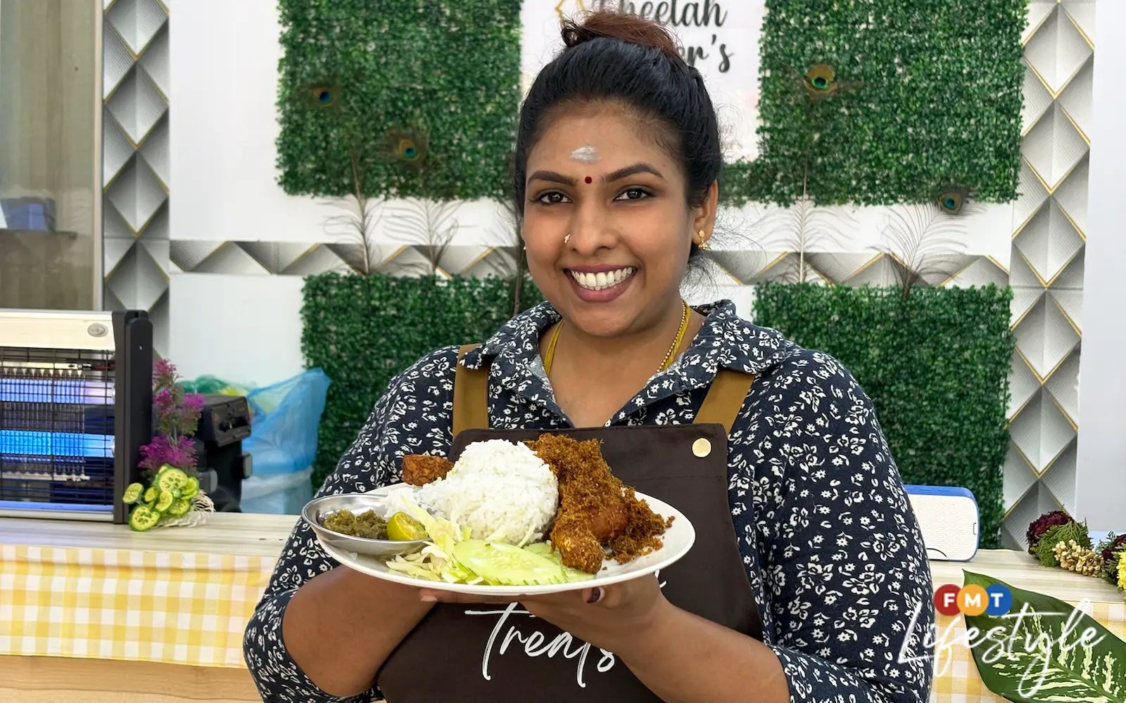 Priya’s sambal hijau ayam penyet packs a real punch