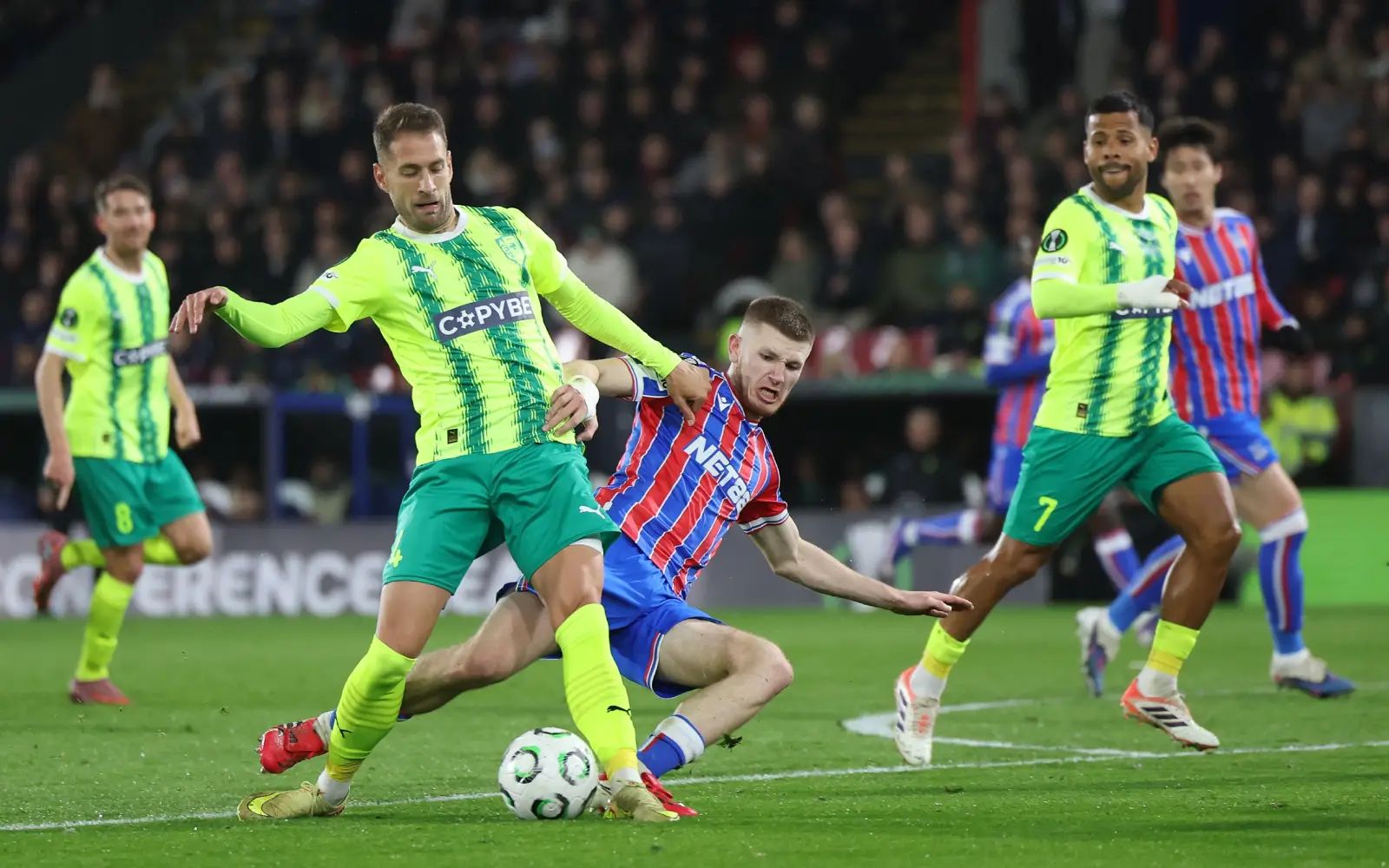 Palace frustrated by AEK Larnaca in Conference League last 16
