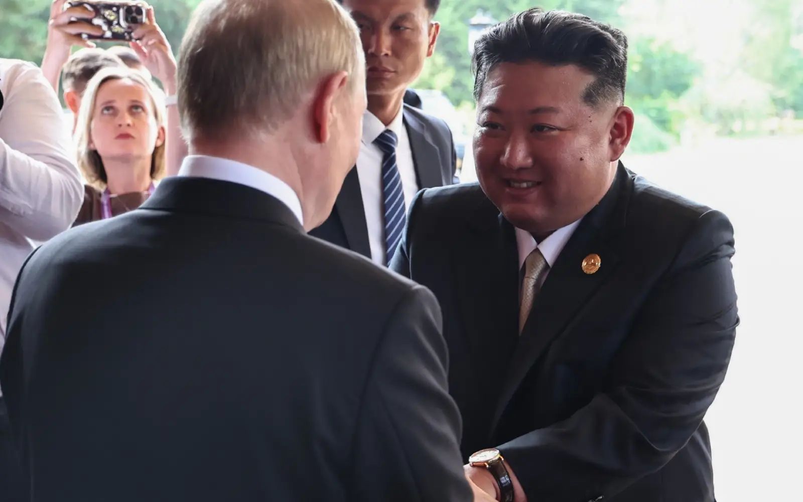 Kim vows North Korea’s ‘unshakable’ support for Russia