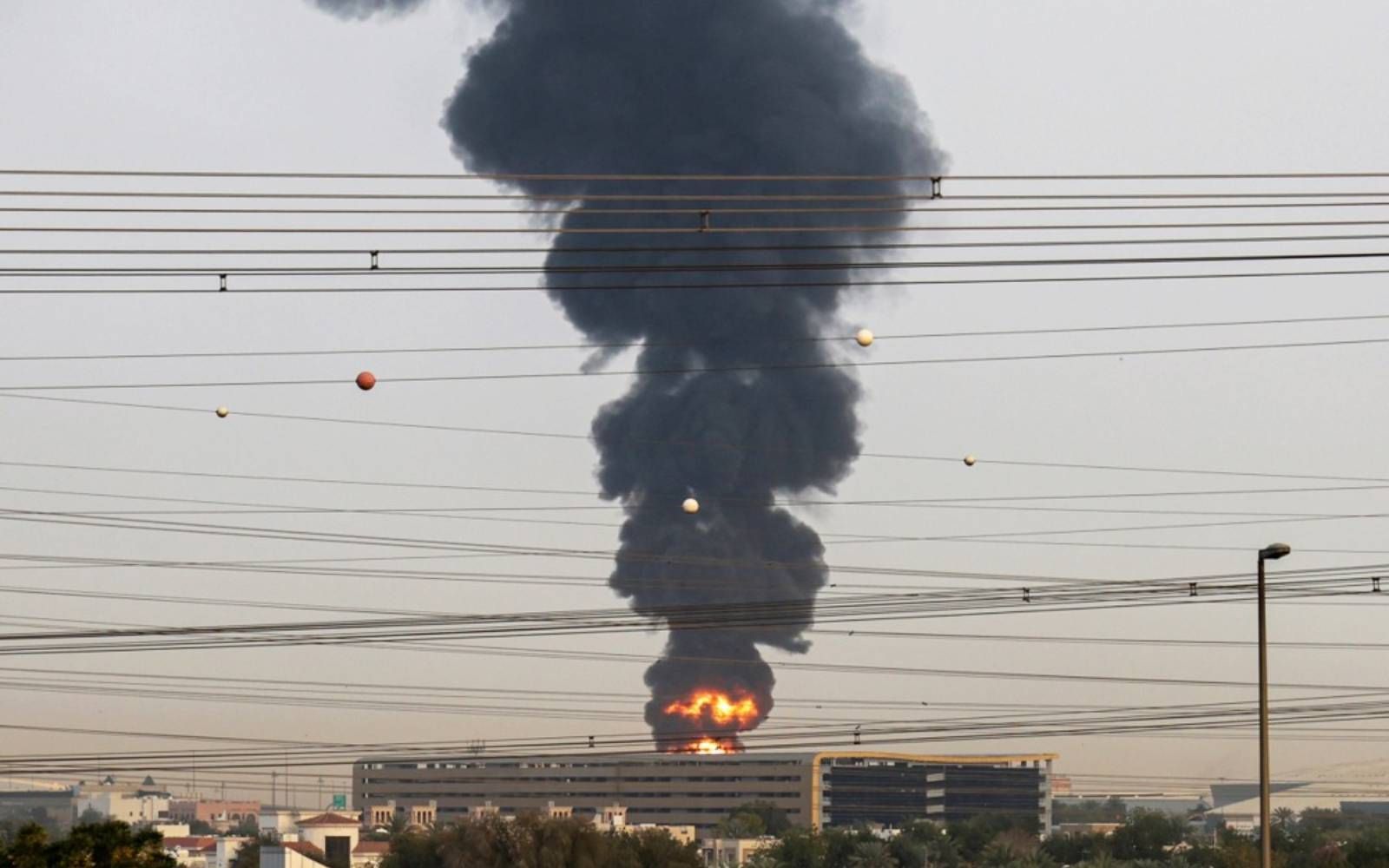 Attacks hit UAE after Iran blames it for strikes