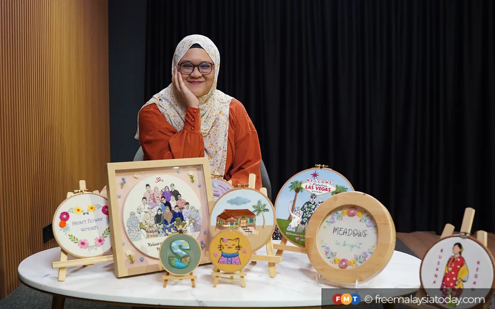 Sulam Tangan Siti Jadi Hobi Lumayan