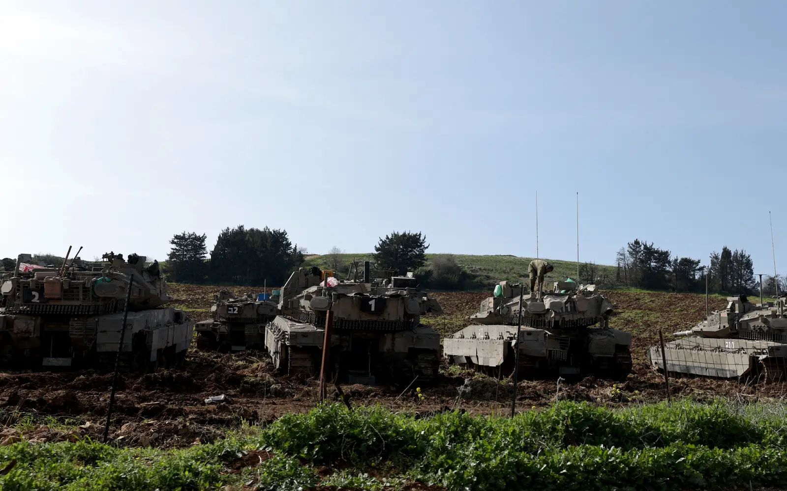 Hezbollah says fighters clash with Israeli troops on Lebanon-Syria border