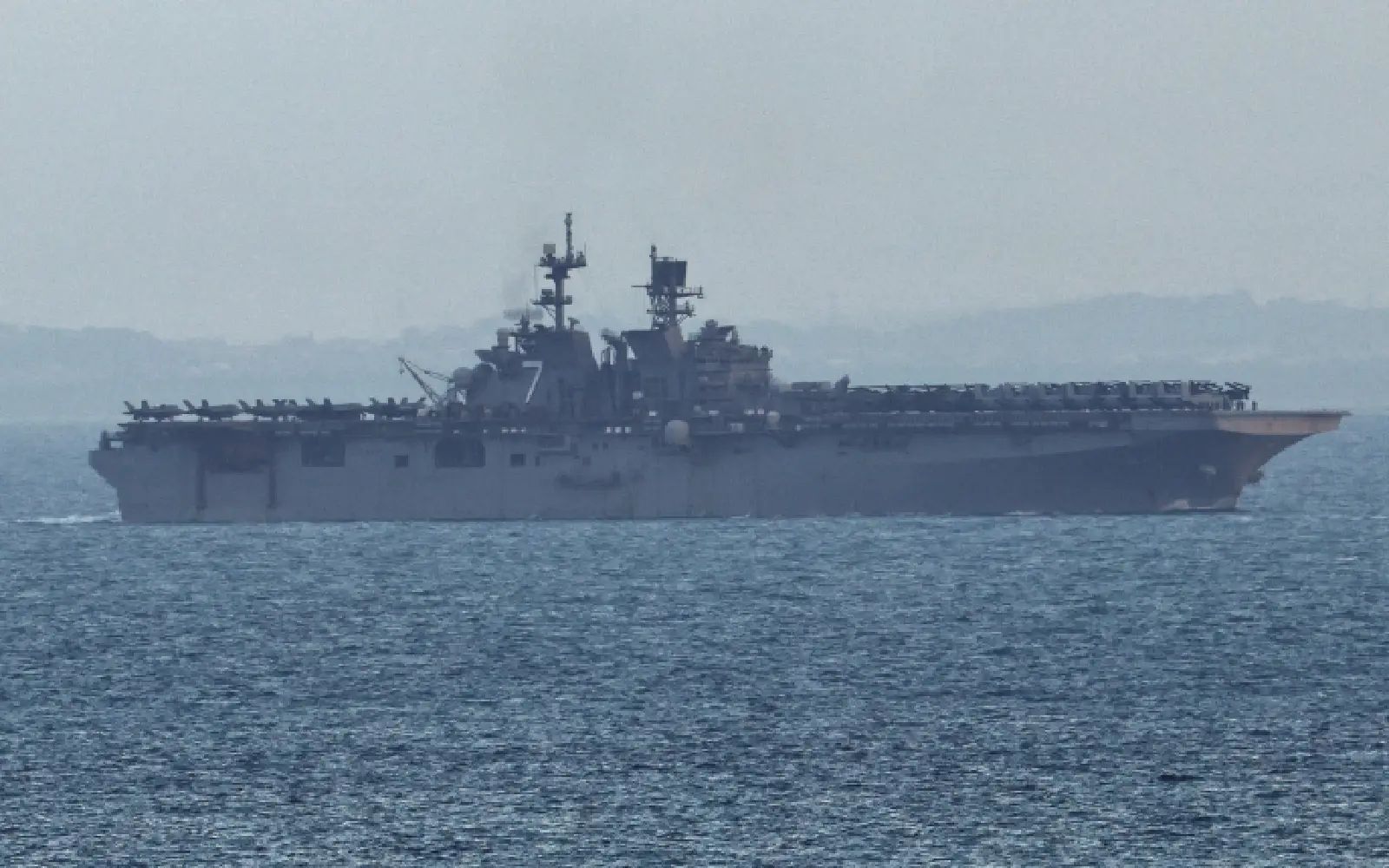 US amphibious assault ship arrives in Middle East