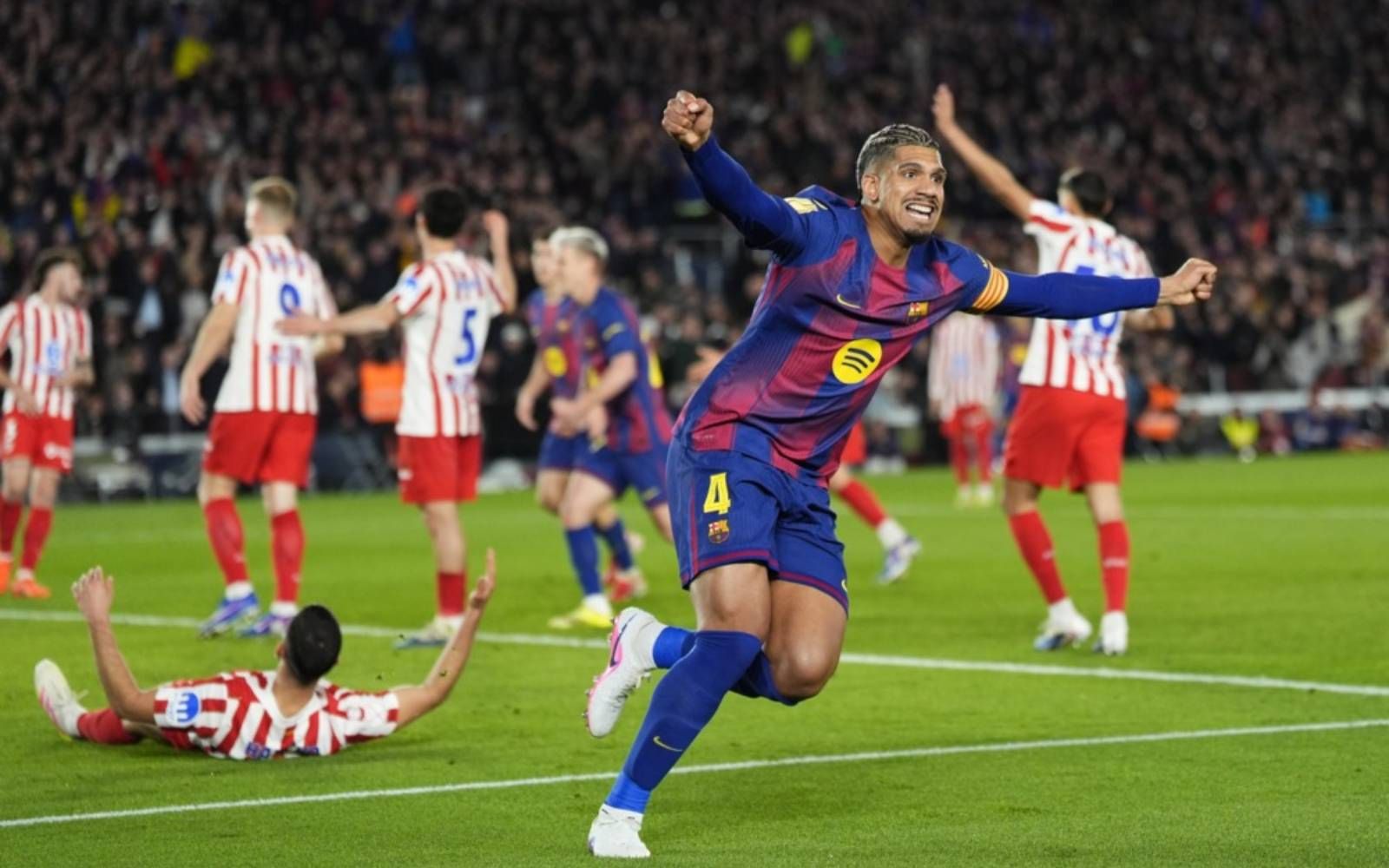 Atletico reach Copa del Rey final despite 3-0 loss at Barcelona