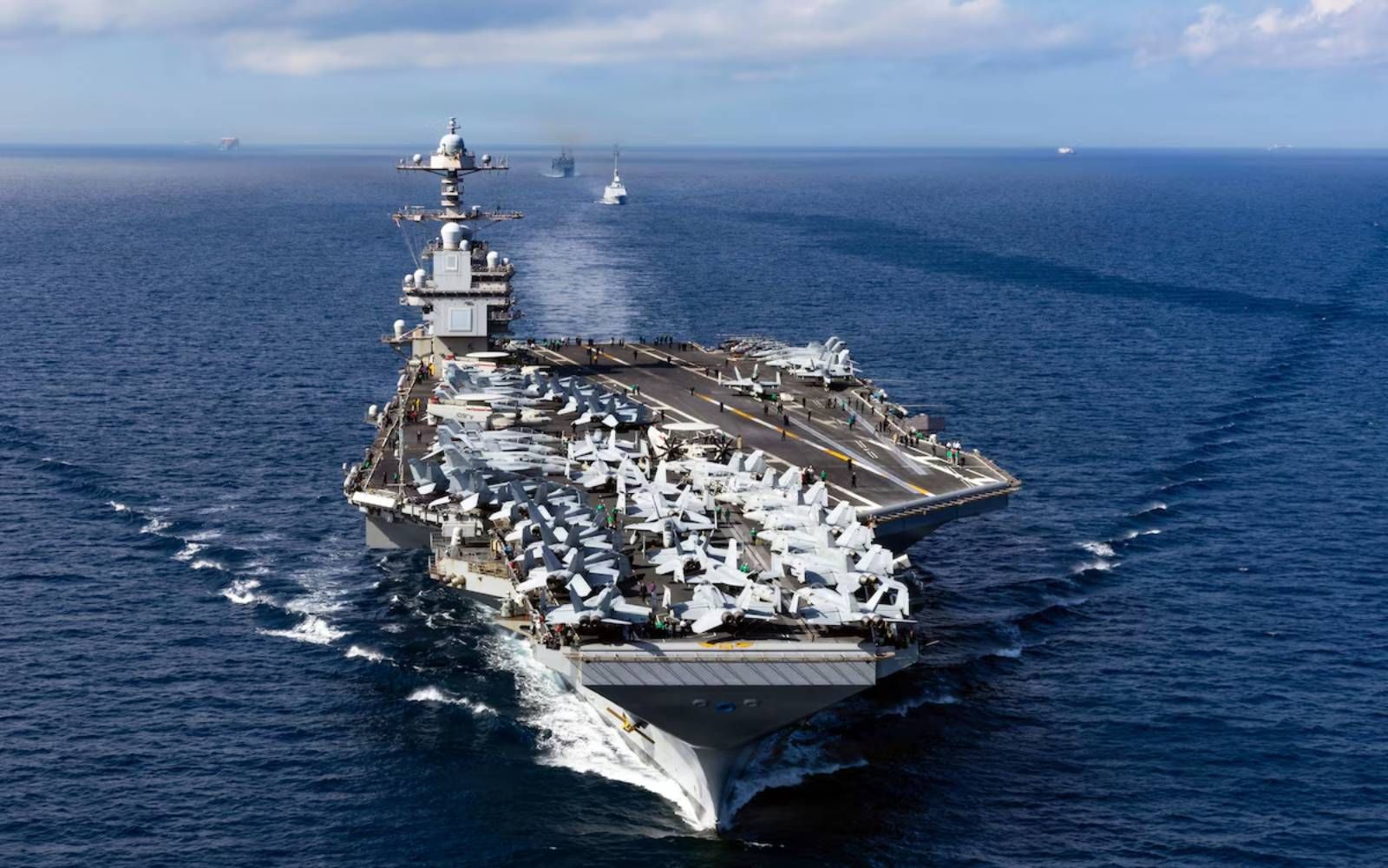 US Navy may lead coalition to escort ships through Strait of Hormuz