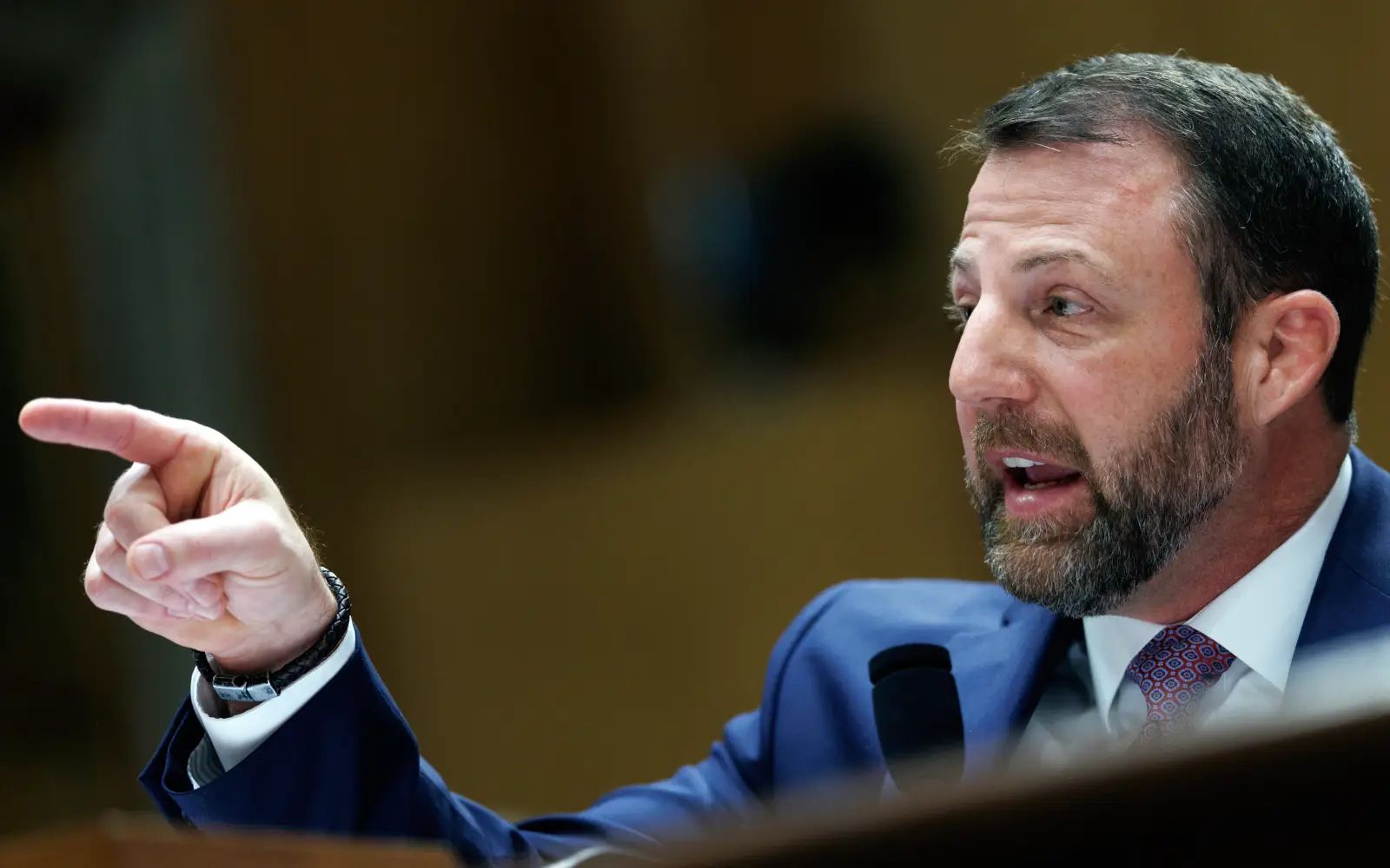 Trump nominee for homeland security chief grilled at fiery Senate hearing