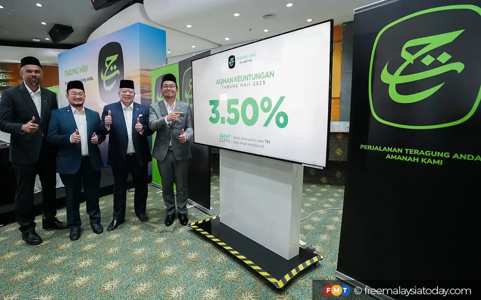 Tabung Haji announces highest profit distribution in 8 years