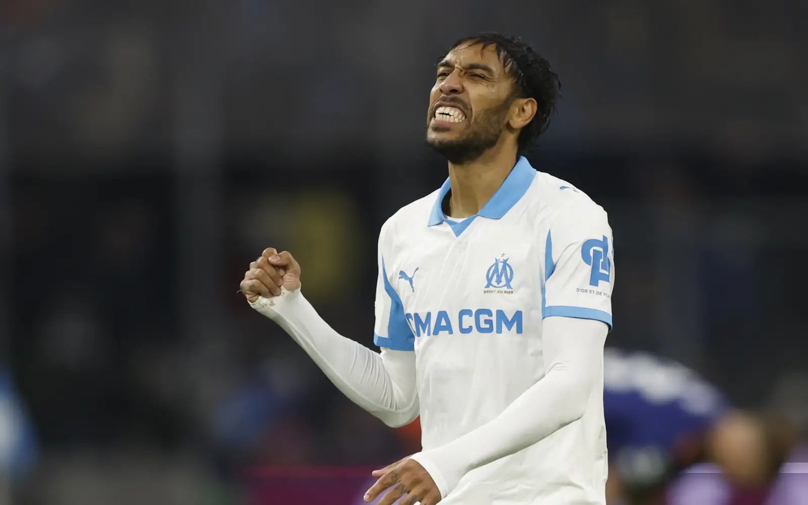 Aubameyang strikes twice as resilient Marseille edge Lyon in Ligue 1