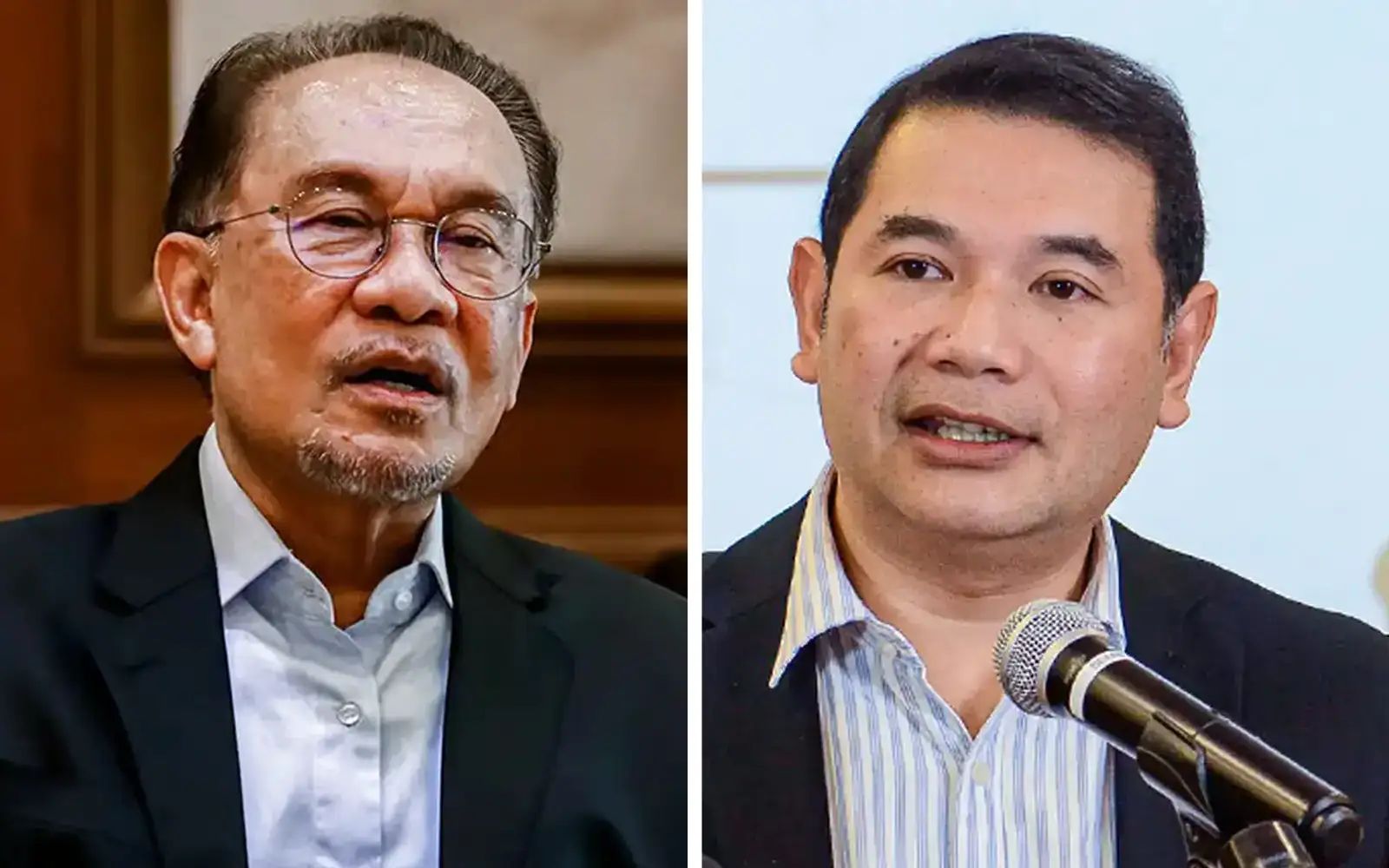 Anwar Ibrahim dan Rafizi Ramli 