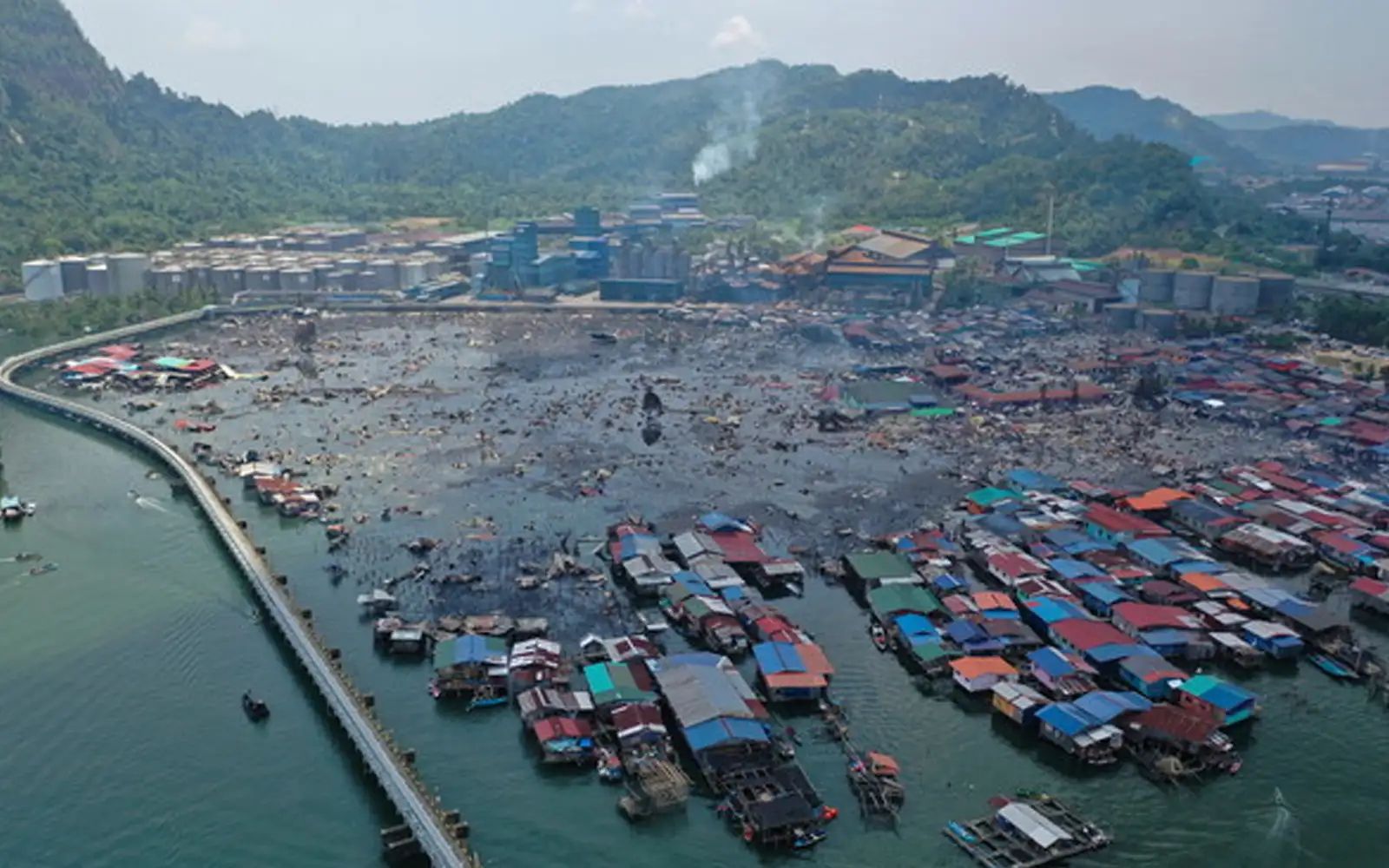 PM announces RM1,500 cash aid for families affected by Sandakan fire