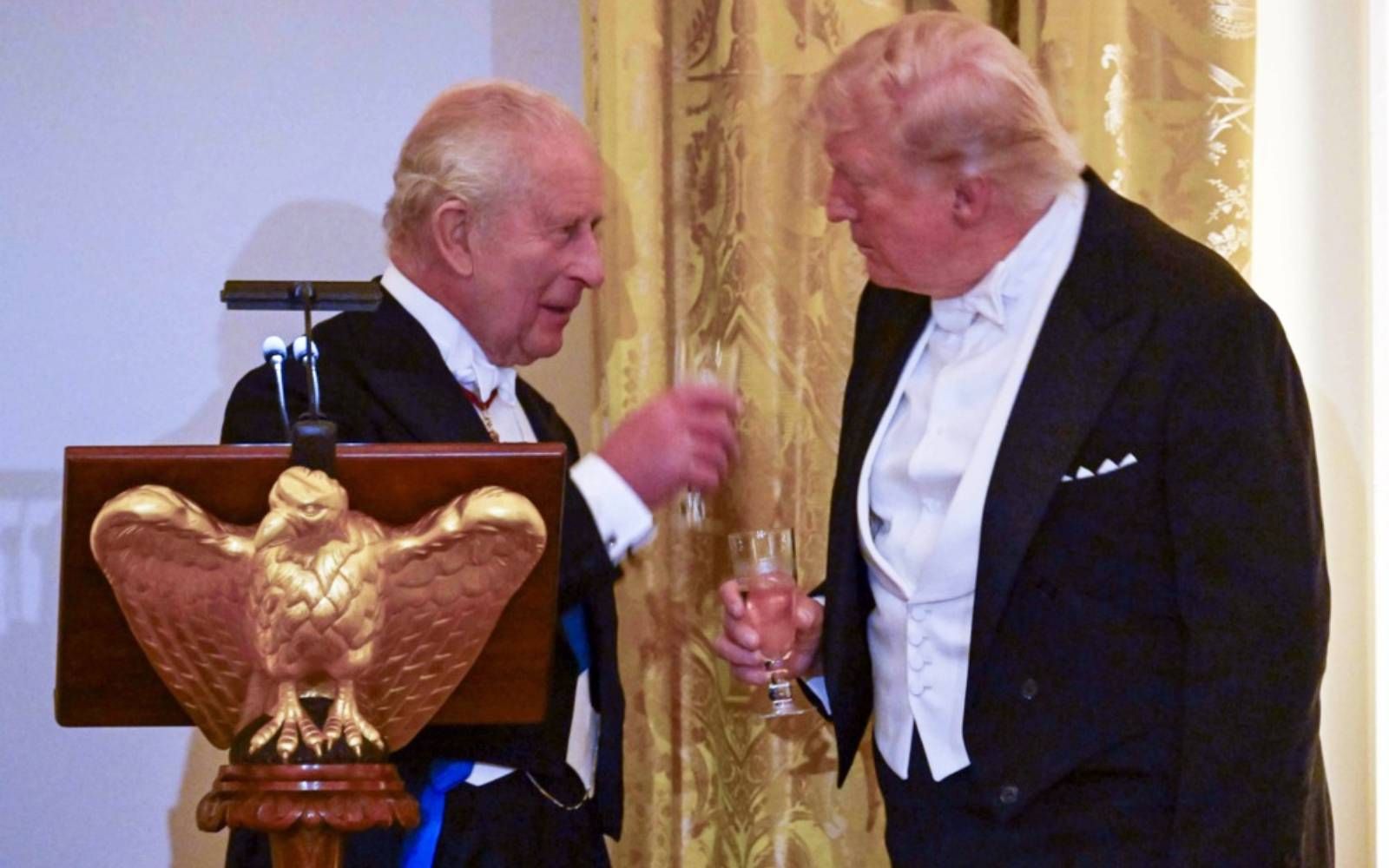 Donald Trump King Charles