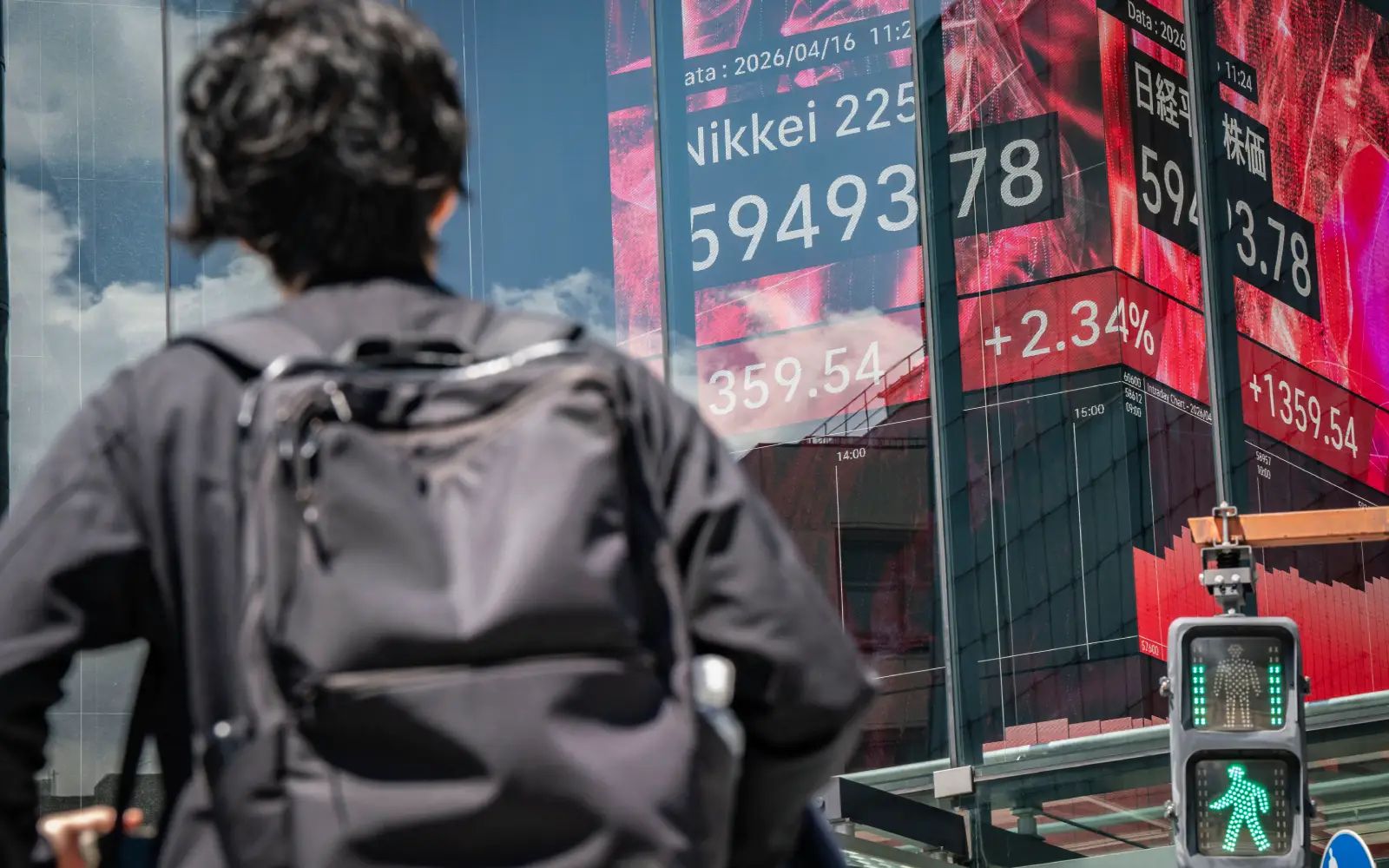 Record in Tokyo leads stocks higher as Iran peace hopes grow