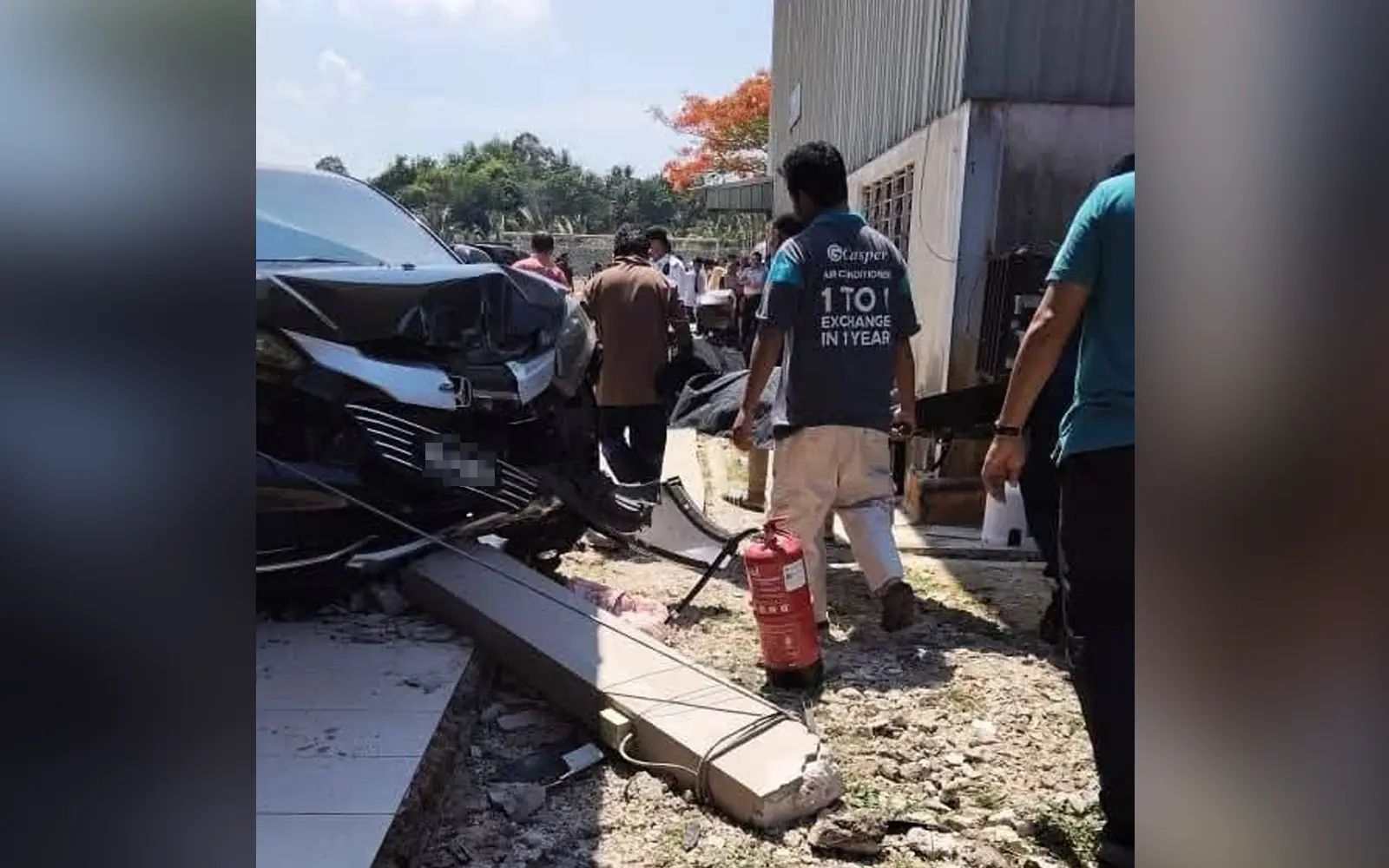 crash SMK Tanjung Mas