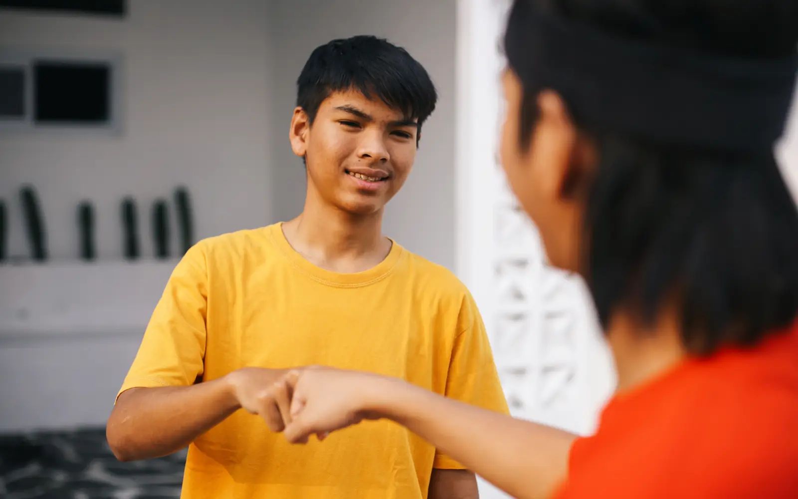 support systems fist bump