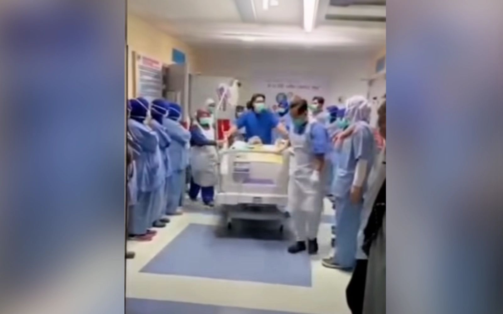 Walk of honour derma organ Sultanah Nur Zahirah Hospital HSNZ