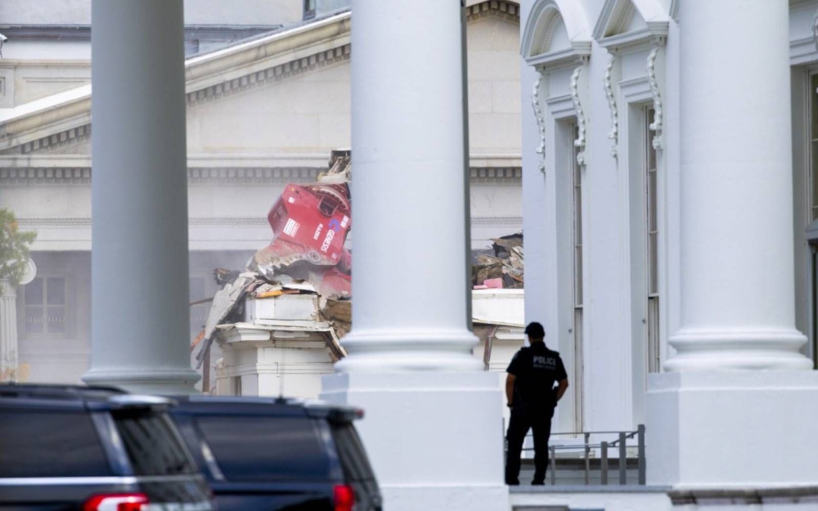 Judge orders halt to Trump’s White House ballroom construction