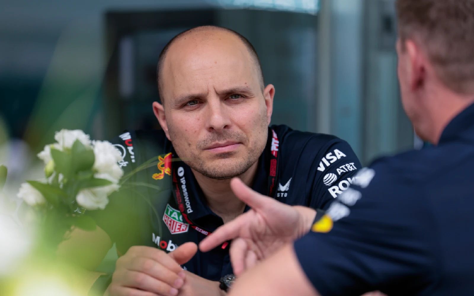 Gianpiero Lambiase, race engineer for Red Bull Racing driver Max Verstappen of Netherlands, pictured in the paddock prior to the practice session for the Formula 1 Miami Grand Prix, in Miami Gardens, Florida, USA, 02 May 2025. The 2025 Formula 1 Miami Grand Prix is held on 04 May at the Miami International Autodrome. EPA
