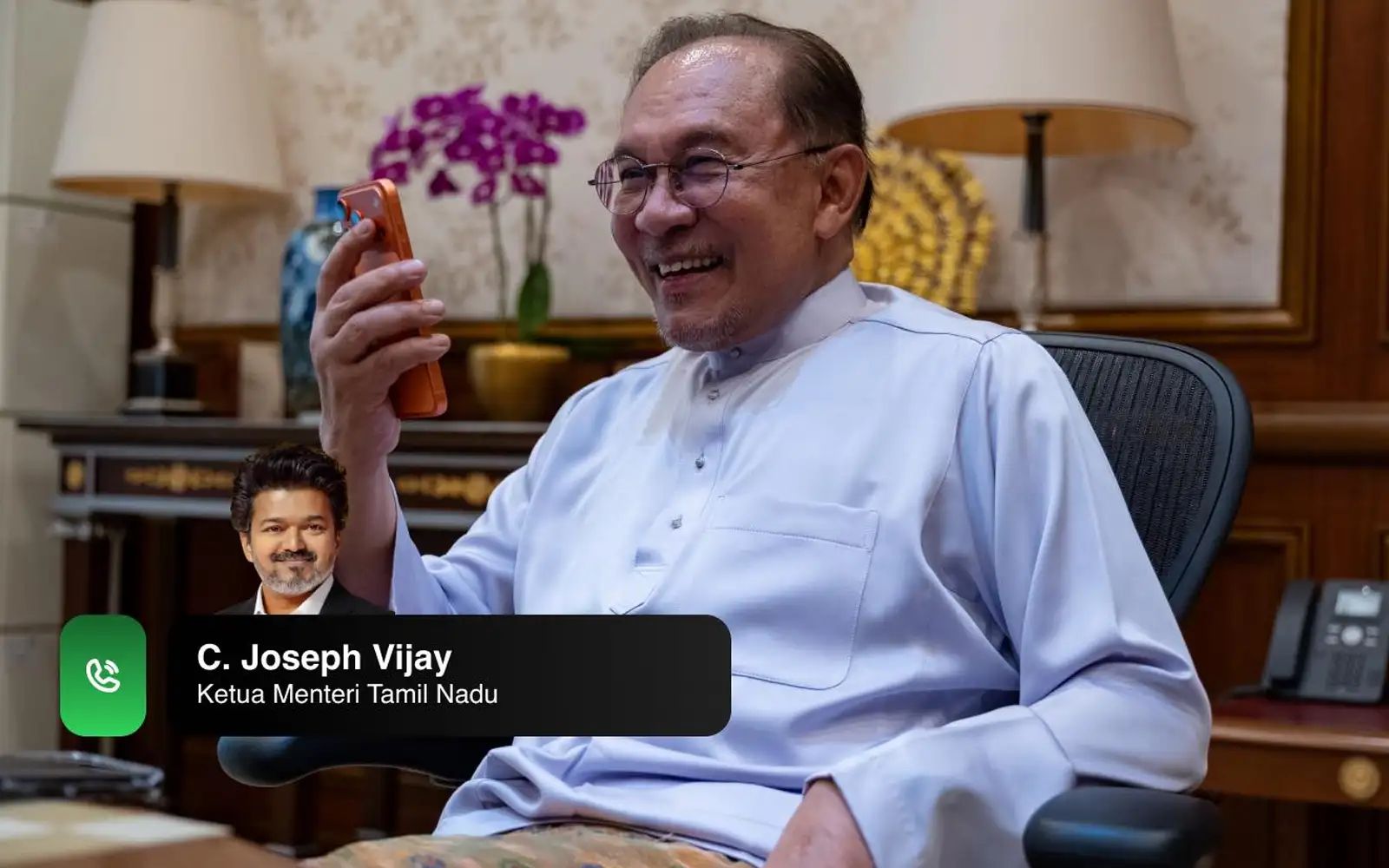Anwar calls Tamil Nadu chief minister, ex-movie superstar Vijay