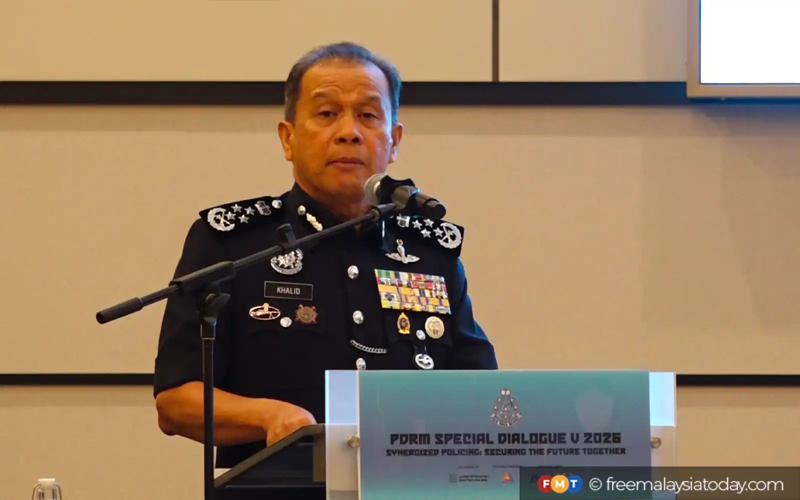 Ketua Polis Negara Khalid Ismail