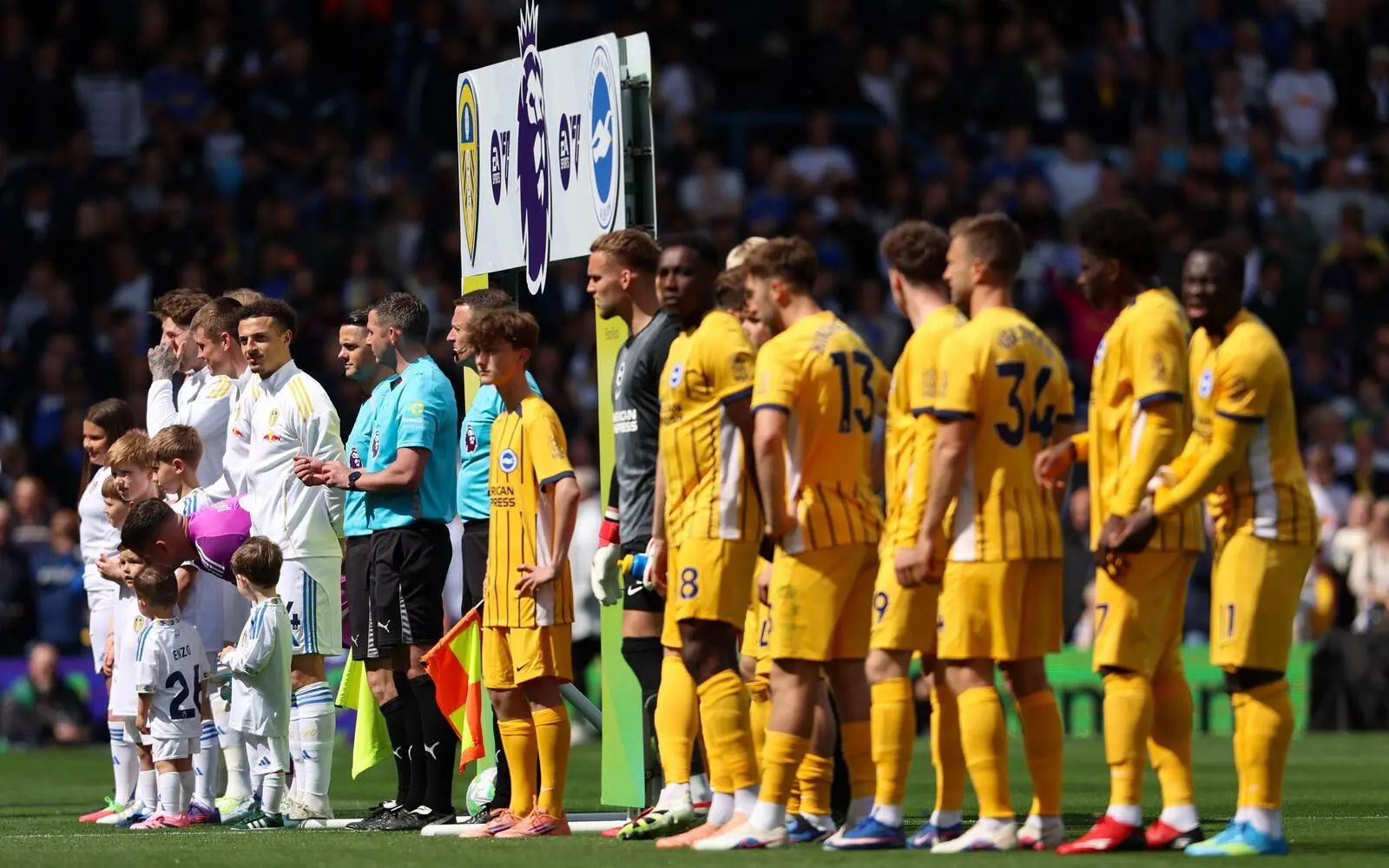 Leeds promise bans over homophobic chanting at Brighton match