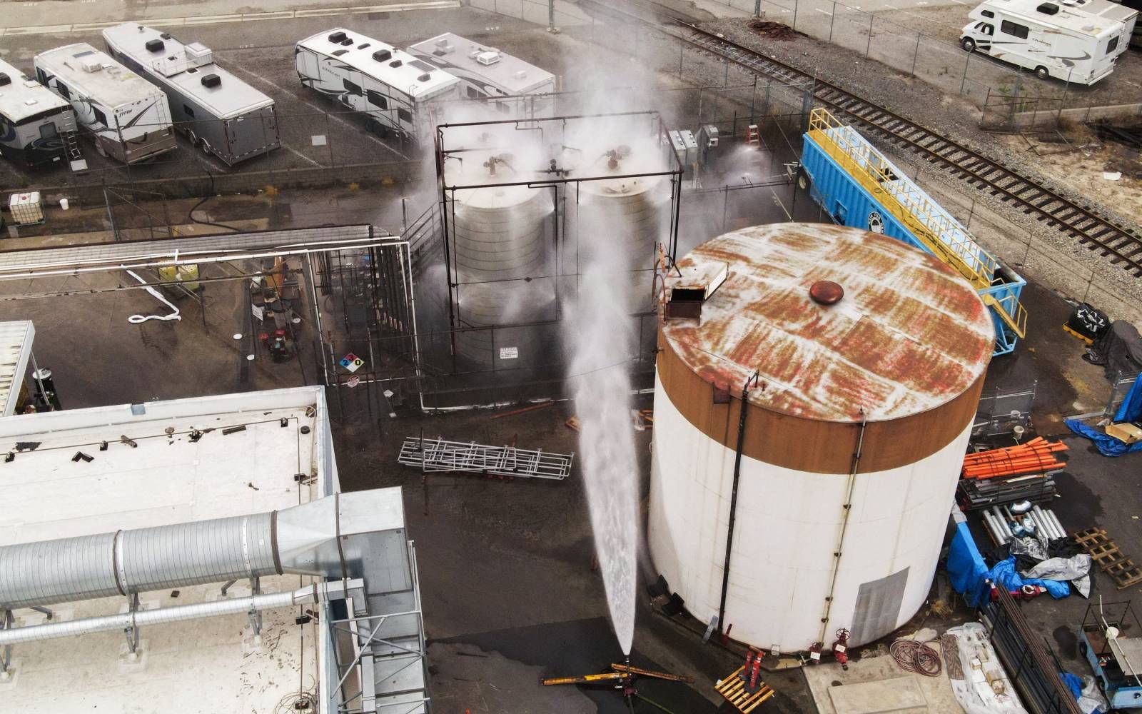 California chemical tank