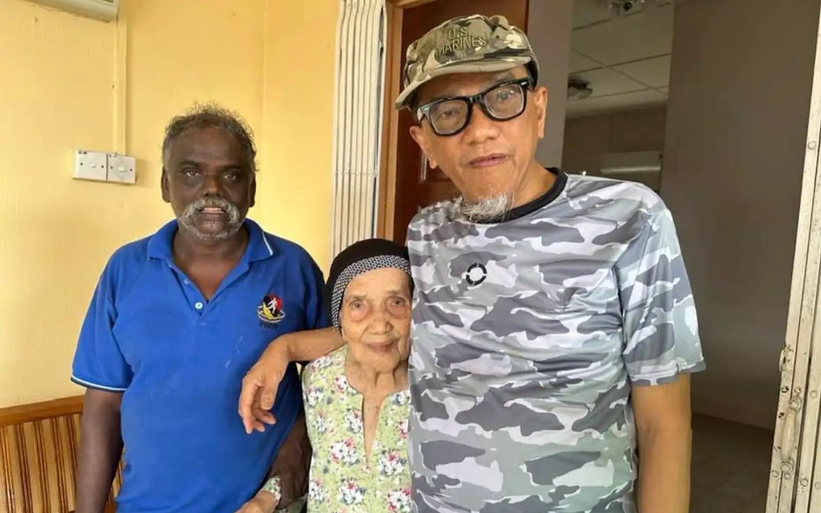 three people