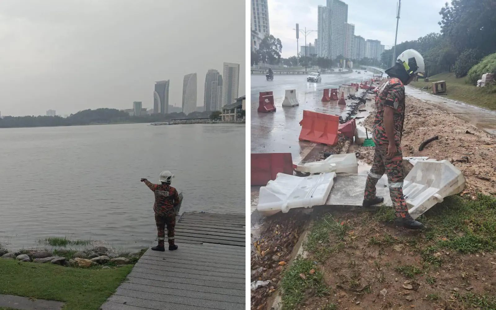 Pusat beli-belah di Putrajaya dinaiki air akibat hujan lebat