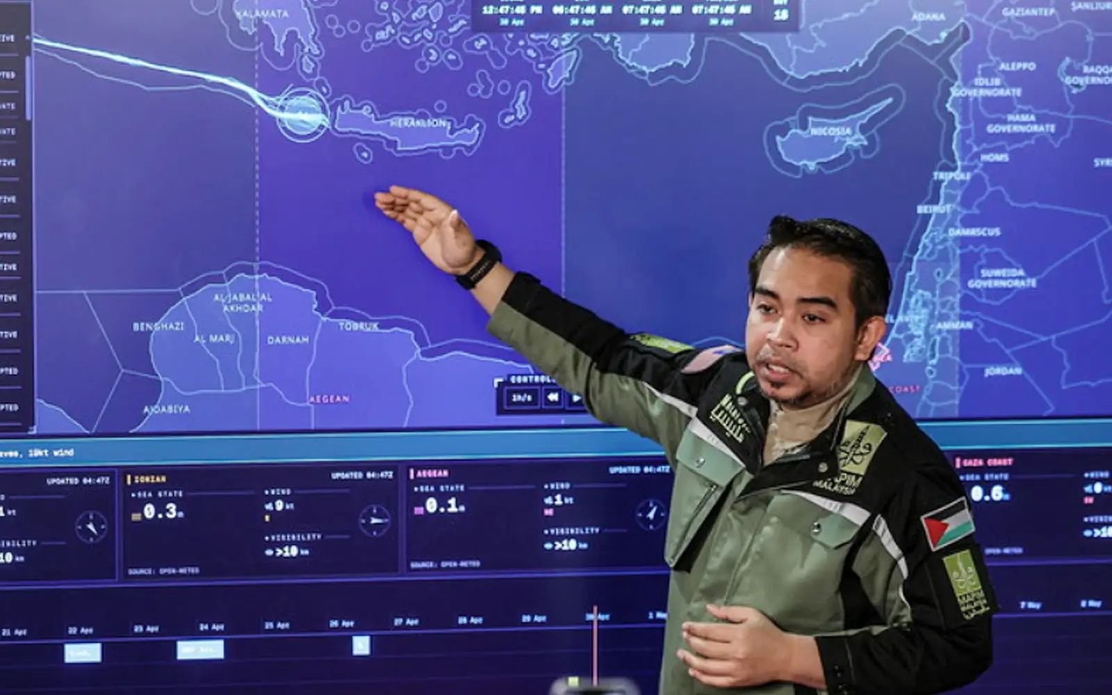 38 jam diculik Israel, status keselamatan 10 peserta Malaysia belum diketahui