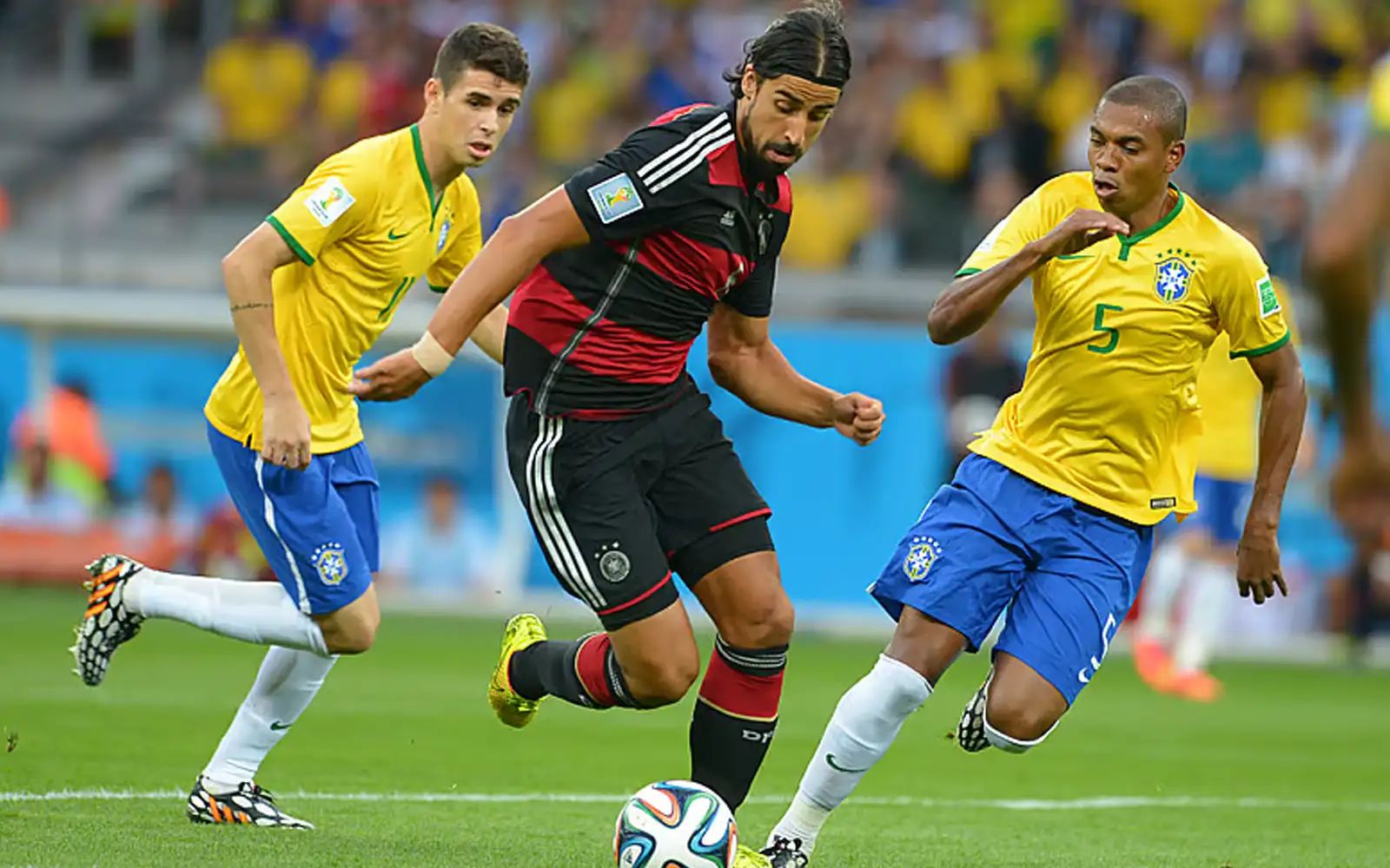 In 2014, Germany annihilated Brazil in their World Cup semi-final. (Reuters pic) 24526