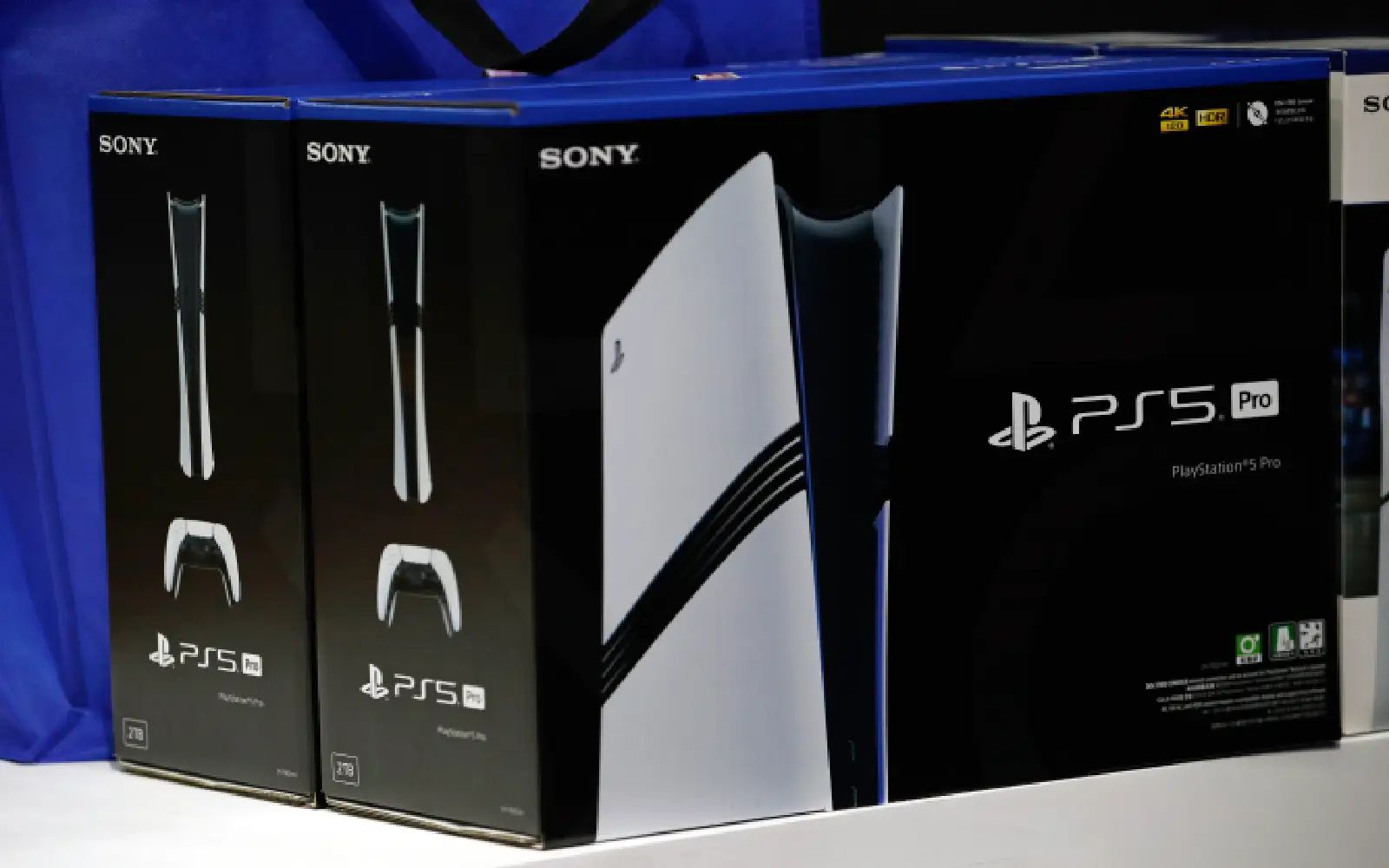 ony PlayStation 5 consoles are displayed for sale at the Gamescom Asia X Thailand Game Show 2025 in Bangkok, Thailand, 17 October 2025. The Gamescom Asia X Thailand Game Show 2025 runs from 16 to 19 October, aiming to promote the gaming industry and expand the digital content market in Thailand and Southeast Asia countries. EPA/RUNGROJ YONGRIT