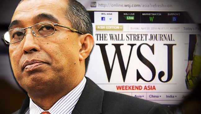 WSJ amalkan kewartawanan tidak bertanggungjawab – Salleh Said Keruak