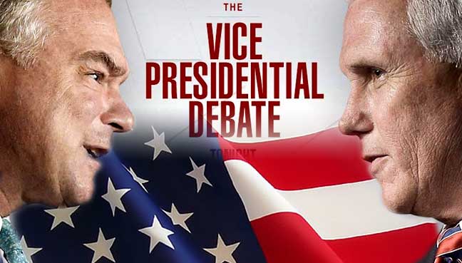 Attacks on Trump, Clinton dominate VP debate
