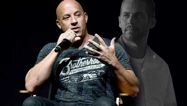 Vin Diesel fights back tears for friend Paul Walker