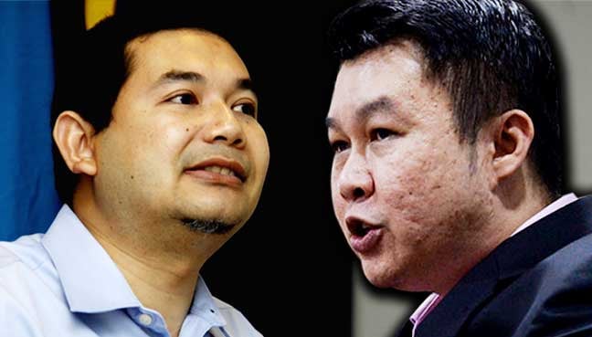 Eric rejects Rafizi’s challenge to a debate on tax collections