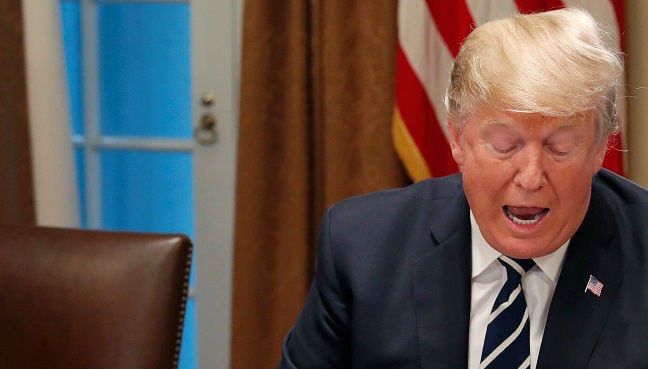 Trump thanks lone Republican for support on Putin summit